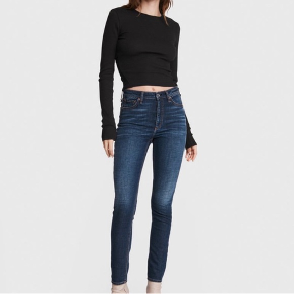 Denim - Rag and Bone Nina high-rise skinny